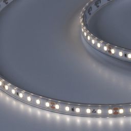Silikon örtüklü LED lent, yanılı vəziyyətdə, yaxın plan