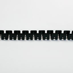 Neon lent üçün çevik bərkidici 5 m qara 12×20 mm MNT-1220-FLEX-BL
