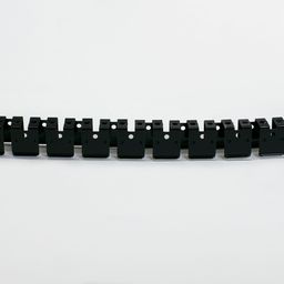Neon lent üçün çevik bərkidici 5 m qara 12×20 mm MNT-1220-FLEX-BL