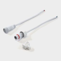 Konnektorların yanında END-1018-B tıxac, yuxarıdan görünüş
