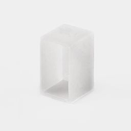 Neon lent üçün deşiksiz silikon tıxac 10×18mm END-1018