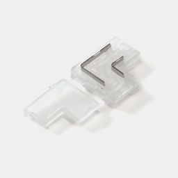 10 mm lent üçün plastik T-konnektor, yuxarıdan görünüş