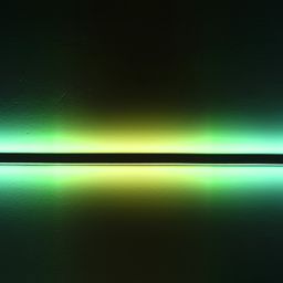 RGB ikili neon lent, səth üzərində işıq xətti