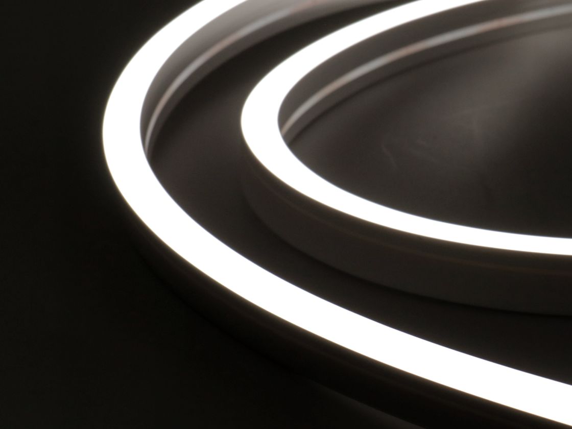 12×20 mm elastik neon, isti ağ işıq