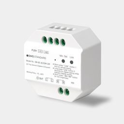 TRIAC dimmer 220 V, klemmləri görünən yan bucaqdan görüntü