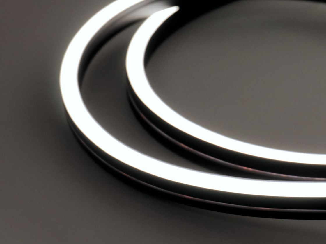 24V neon lent, neytral ağ işıq — aktivdir