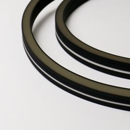Qara örtüklü 12×20 mm elastik neon