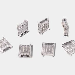 RGB LED lent üçün plastik konnektor 10 mm, CN-10MM-4P-A-SMD