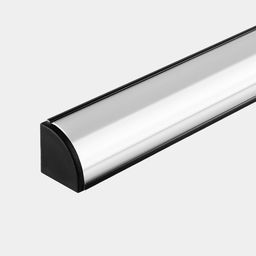 Alüminium künc profili qara 2 m SF-1616-BL