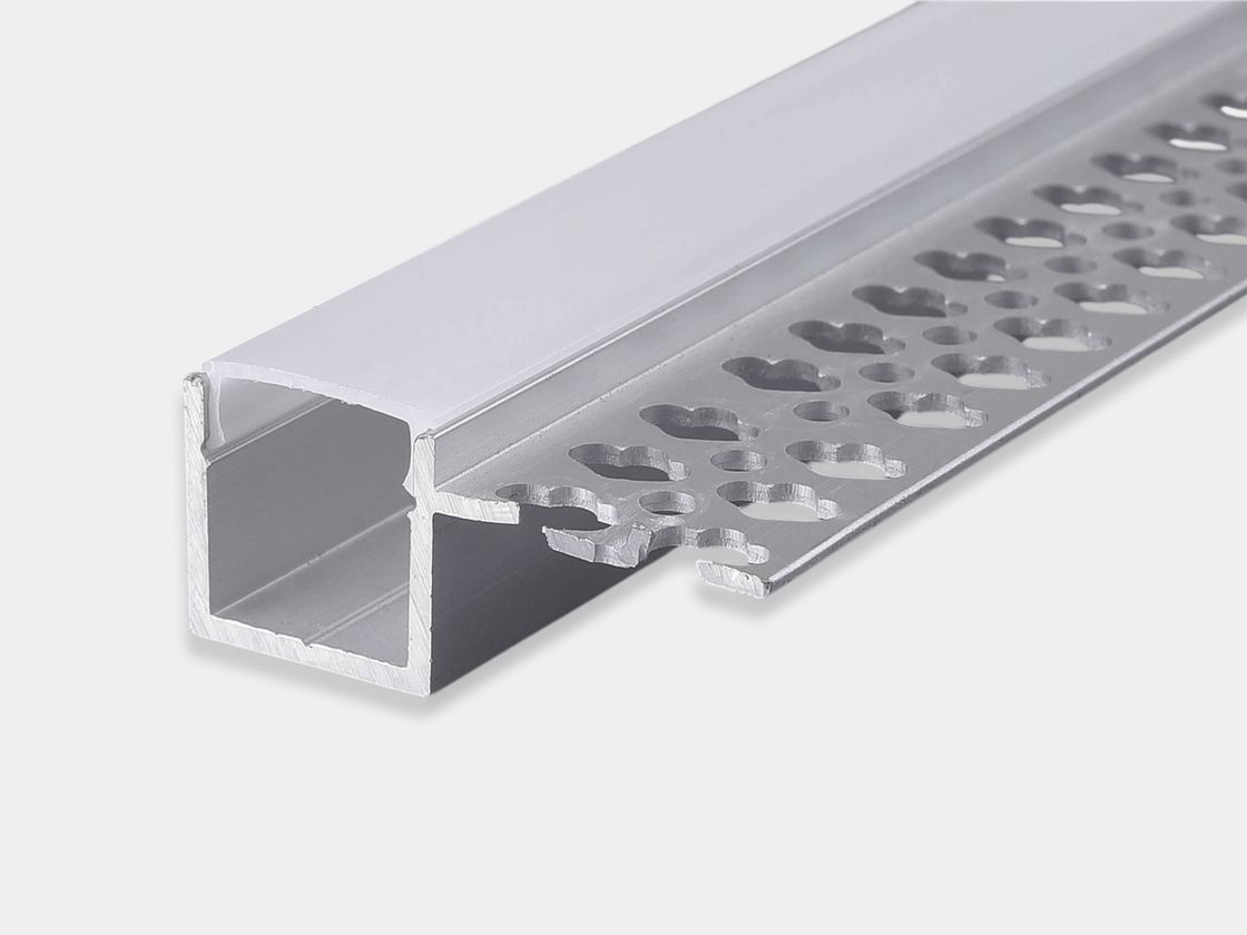 Ekranlı RC-3515 daxili montaj üçün alüminium profil, kəsik görünüş