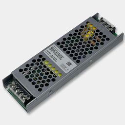 IP20 açıq tipli qida bloku 24 V 150 W, yuxarıdan görünüş