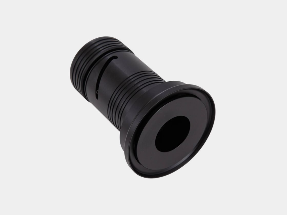 C2MINI-PS aləti, aşağıdan görünüş, dairəvi dayaq hissəsi