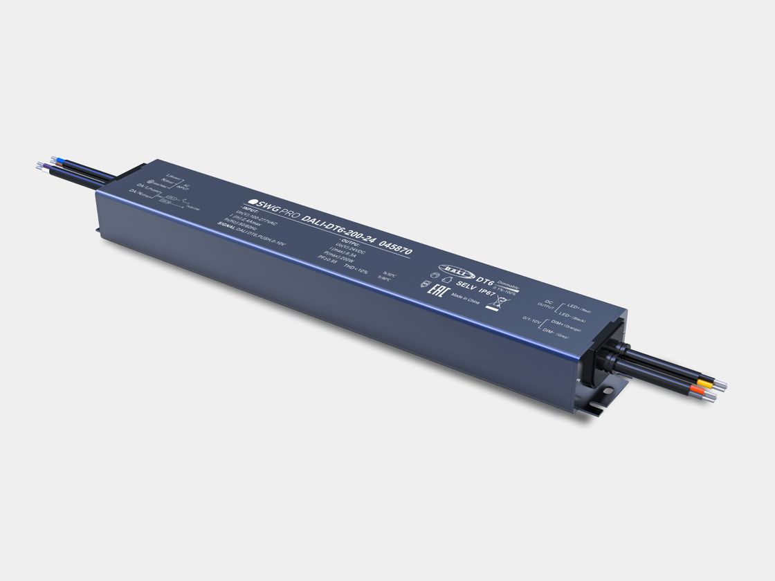 SWG PRO DALI DT6 IP67 hermetik qida bloku