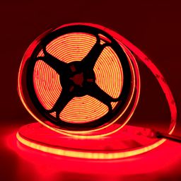 SWG PRO COB LED lent, 480 LED/m, 13 Vt/m, 24V, IP20, Rəng: Qırmızı, SWG-COB480-24-13-R