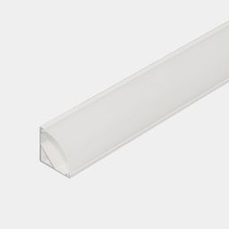 Tək sıra lent üçün ekranlı bucaq alüminium profil 2 m SWG, SF-1616-WH