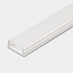 Alüminium profil SWG, üstündən montaj üçün, P formalı, 2 m, SF-1506-WH