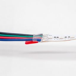 24 V RGB lentin qoşulması: uzun qidalanma naqilləri