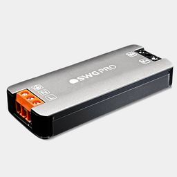 SWG PRO Slim qida bloku, qoşulma klemmləri, yandan görünüş