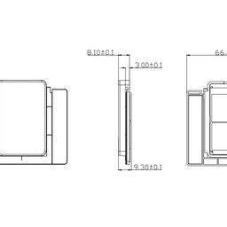 SR-Mirror-AntiFog-Touch, SR-Mirror-AntiFog-Touch güzgülər üçün sensor датчик