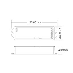 RF-INT Single Color, Illumitron 12 RF-INT Single Color üçün kontroller