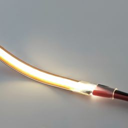 24 V işıqlanan COB lent, naqillə qoşulma, yaxın plan