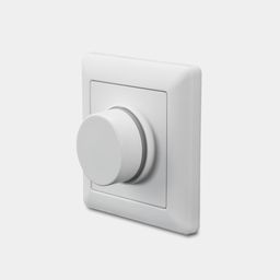 Valkodorlu quraşdırılan radio panel, ağ rəng, yan görünüş