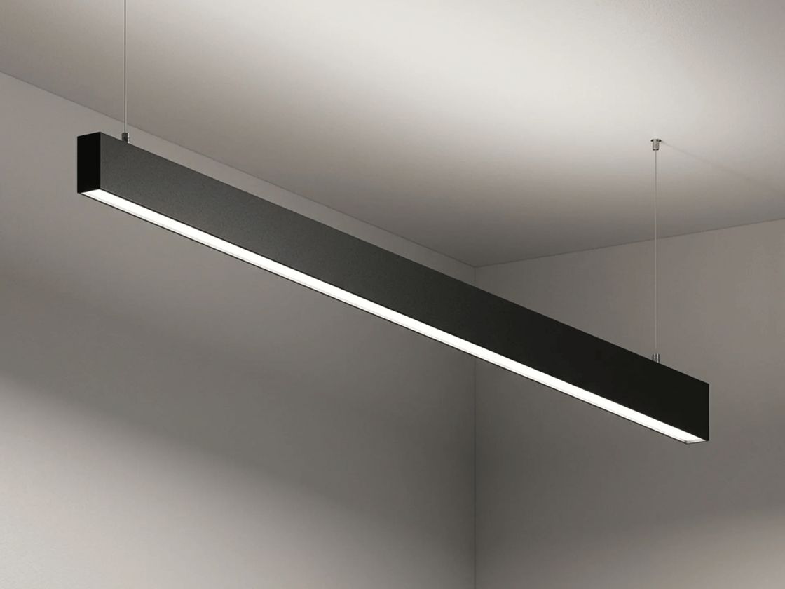 Asma işıqlandırıcı LINE220 MIDI 880x43x65, 3000K, 14 Vt, CRI 90, opal diffuzor
