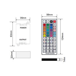 IR-RGB-44-6A lent üçün kontroller