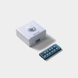 Dimmer dəsti və IR pult, ümumi görünüş