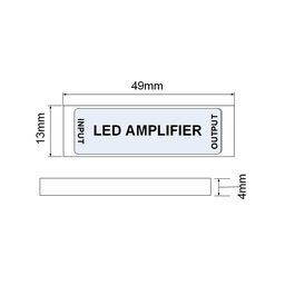 Mini 6A təkkanallı gücləndirici, AMP-DIM-6A