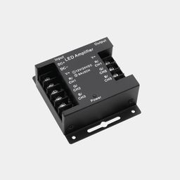 RGB gücləndirici, 24A, Qara, AMP-RGB-24A-BL