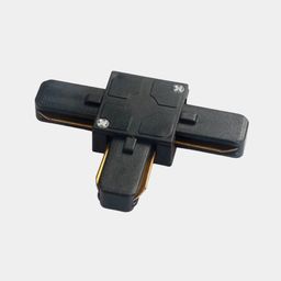 Birfazalı səthüstü trek sistemləri üçün T-konnektor, qara, KXZ-BL-T