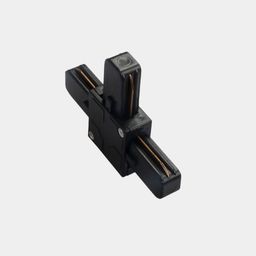 Birfazalı səthüstü trek sistemləri üçün T-konnektor, qara, KXZ-BL-T