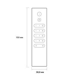EasyDim pultu, R-Z4