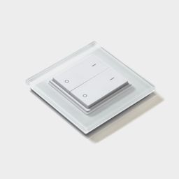 EasyDim 2 zona üçün düyməli səthüstü radio panel W-K2, W-K2