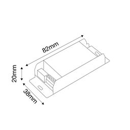 EasyDim ES-3003 gücləndirici, ES-3003