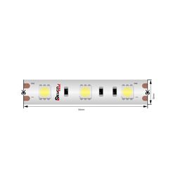 LED lent IP65 12V soyuq ağ işıq, DSG560-12-W-65