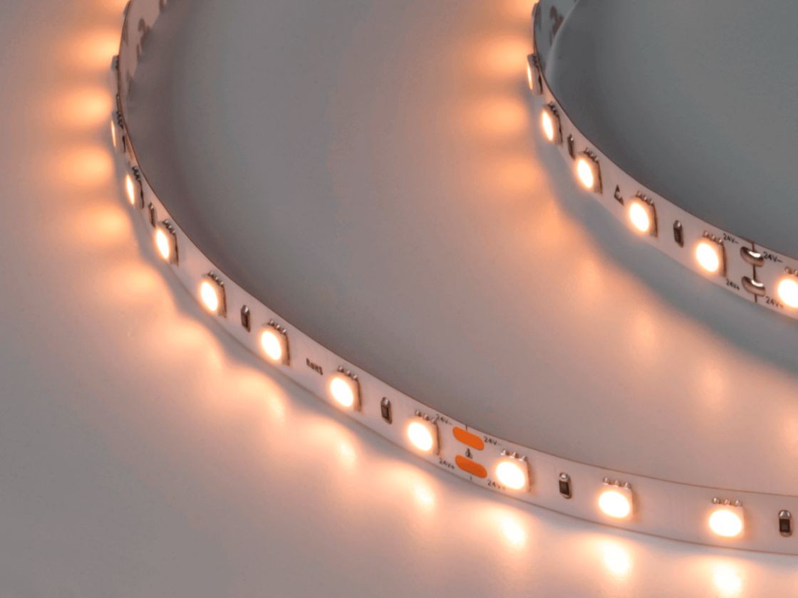 LED lent 14.4Вт 24В IP33 isti işıq, DSG560-24-WW-33