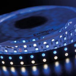 RGB+ağ LED lent rulonu, soyuq ağ çalarda işıq saçması