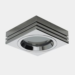 NC722-2-CH MR16 üçün xrom rəngli daxili montaj çərçivəsi (WP-SQ-CH), NC722-2CH