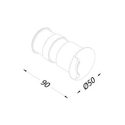 Divar işıqlandırıcısı GW COIN-3, GW-812-1-3-WH-WW