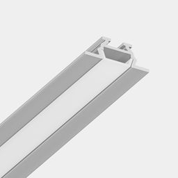 Ekranlı RC-1030 alüminium profil, yuxarıdan görünüş