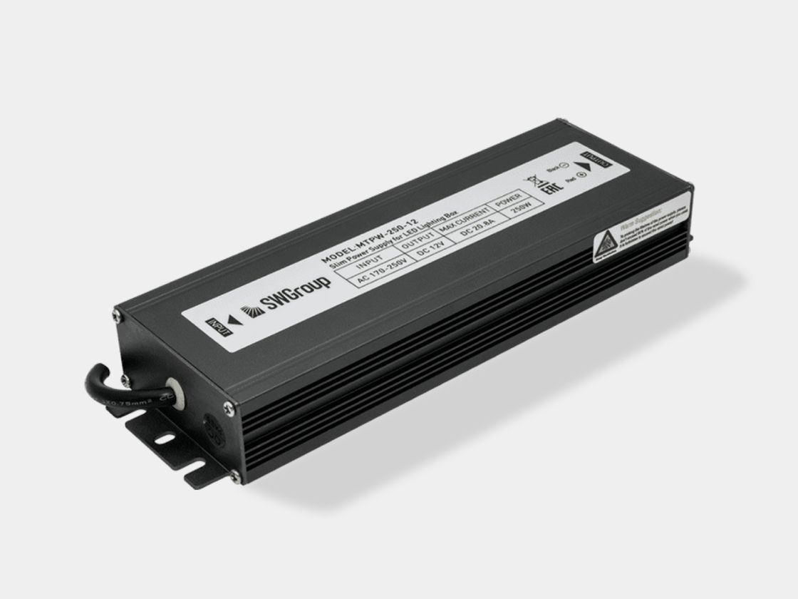 SWG MTPW 250W 12V hermetik qida bloku