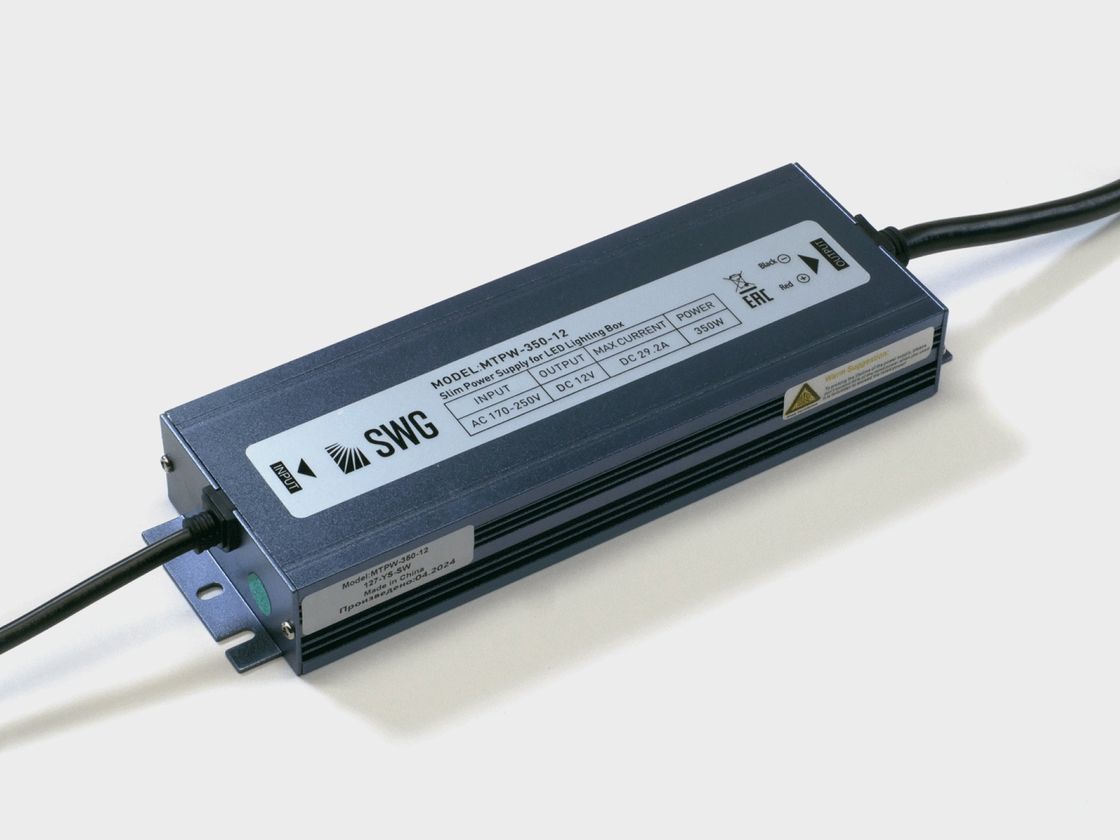 SWG MTPW-350-12 hermetik qida bloku, yuxarıdan görünüş