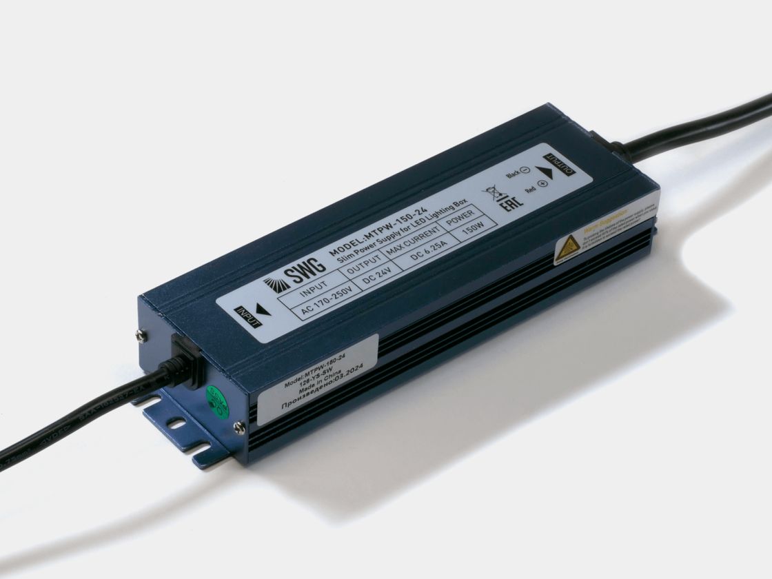 Hermetik SWG MTPW-150-24 qida bloku, alüminium korpus