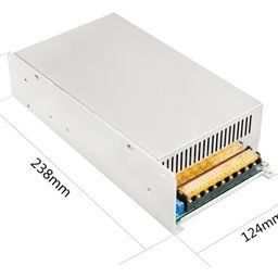 LED lentlər üçün qida bloku, 12V, 600W, S-600-12