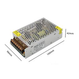 LED lentlər üçün qida bloku 24V 100W, S-100-24