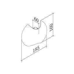 Divar lampası JY BRAND ağ, 3000K, LW-A0121A-WH-WW