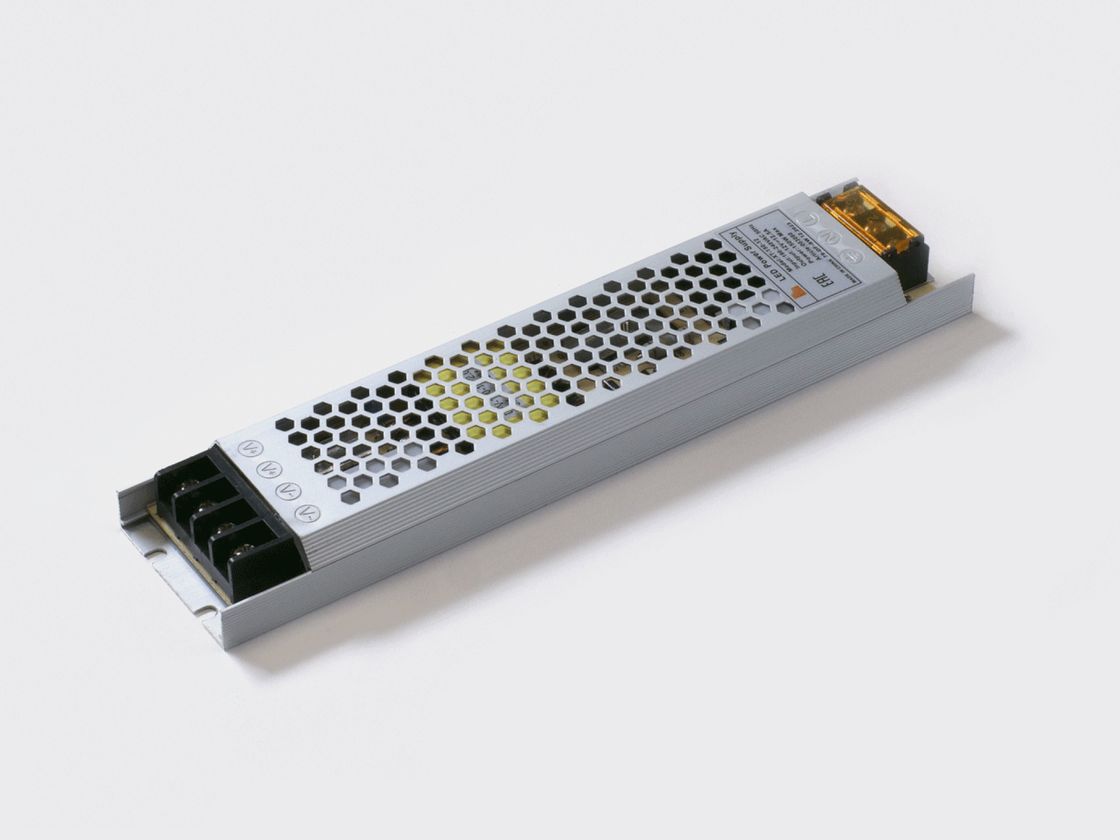 12V IP20 ultra nazik enerji təchizatı bloku, metal korpus