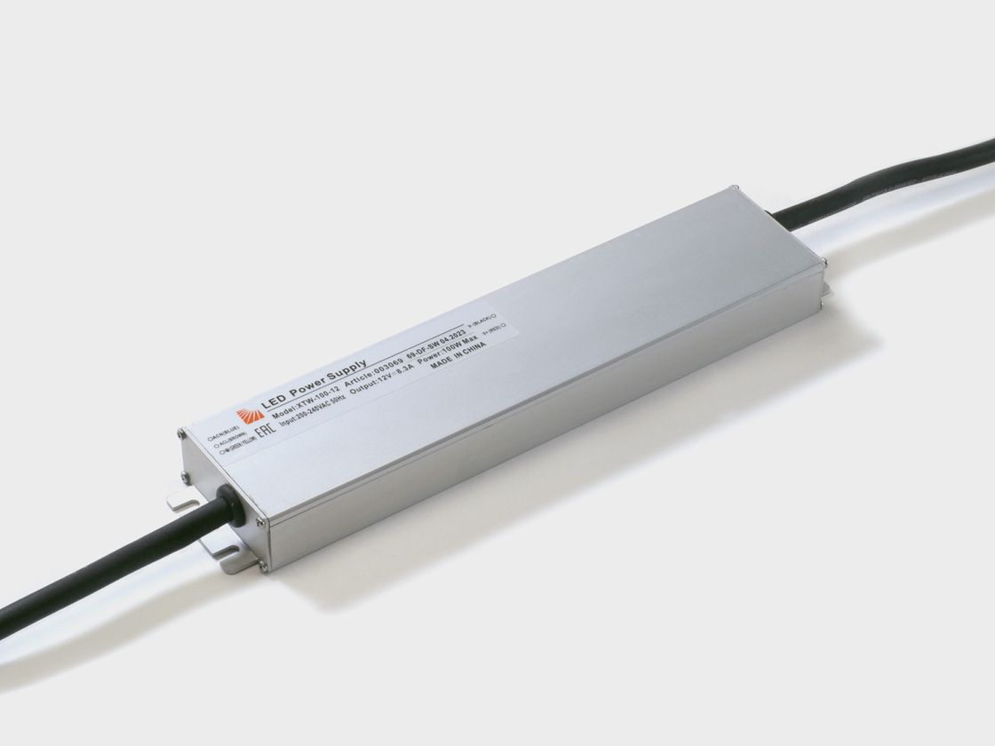 XTW-100-12 ultra nazik, hermetik qidalanma bloku, yandan görünüş